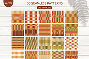 Cozy autumn geometric patterns, a Pattern Graphic by Tani Kuzminka (Thumbnail 4 of 25)