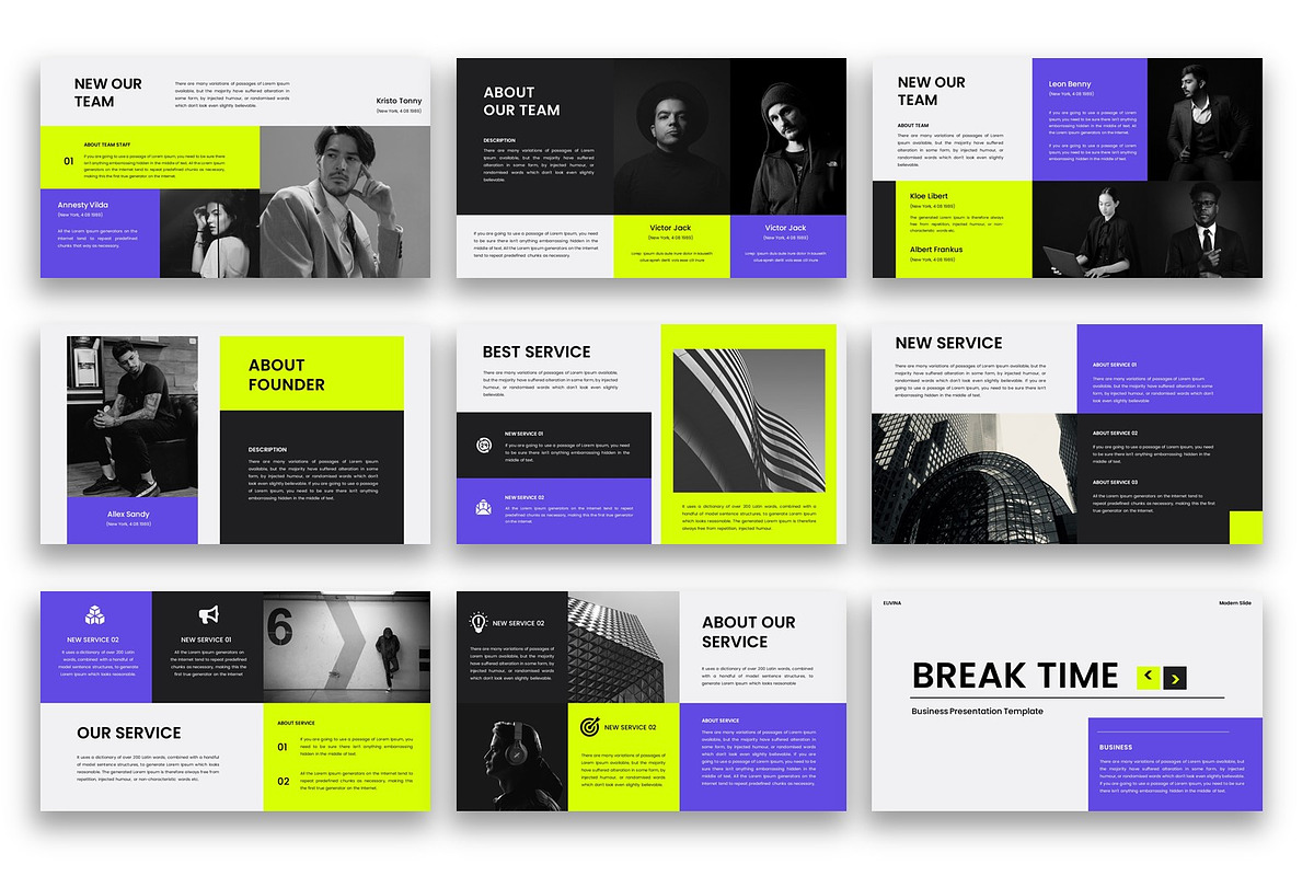 Elivina – Business PowerPoint, a Presentation Template by kreatifreya (Photo 5 of 5)