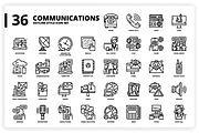 3,600 Icons x3 Styles, an Outline Icon by monkik (Thumbnail 76 of 299)