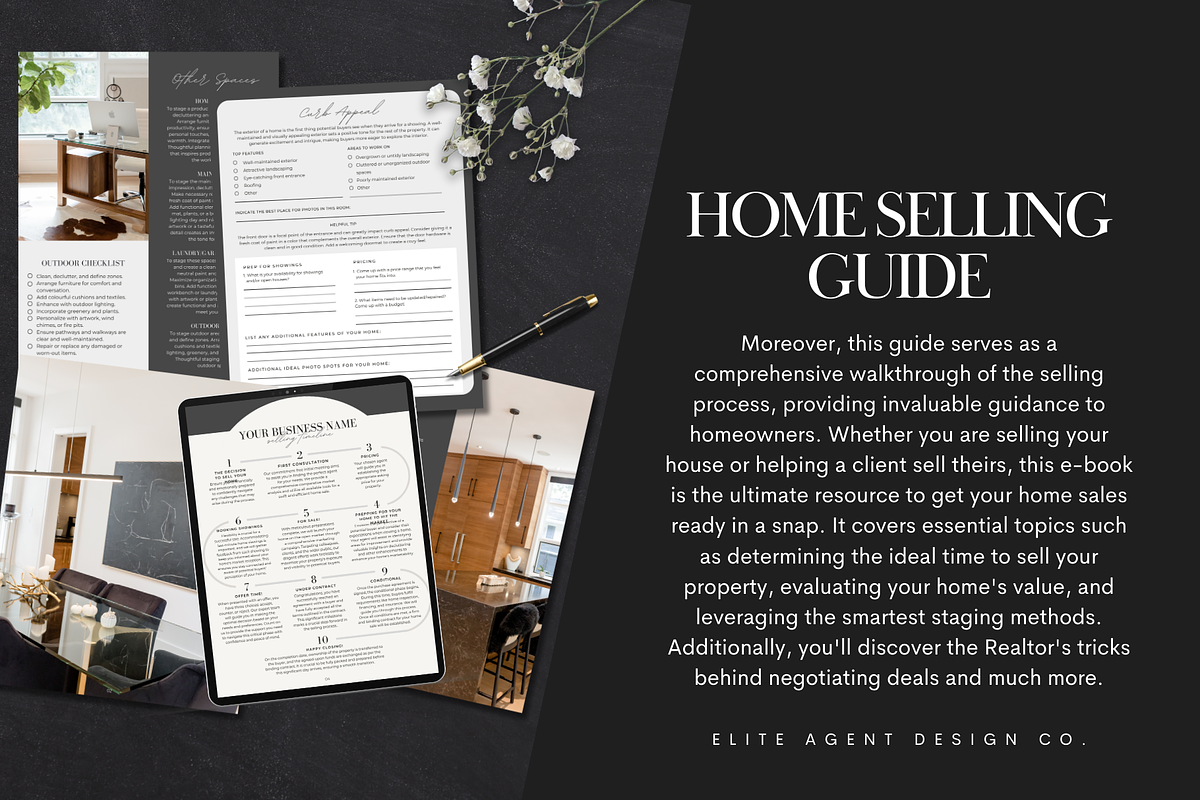 Home Selling Guide, a Templates & Theme by eliteagentdesignco (Photo 2 of 5)