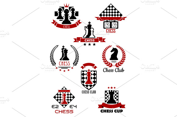 Chess Sports Game Icons