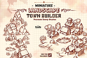 Miniature Builder Stamp Brushes, a Brush Add-On by TheDoodleSweets (Thumbnail 1 of 6)