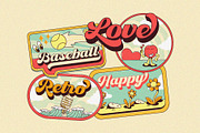 Retro Lettering - Groovy font, a Script Font by Nirmana Visual (Thumbnail 4 of 11)