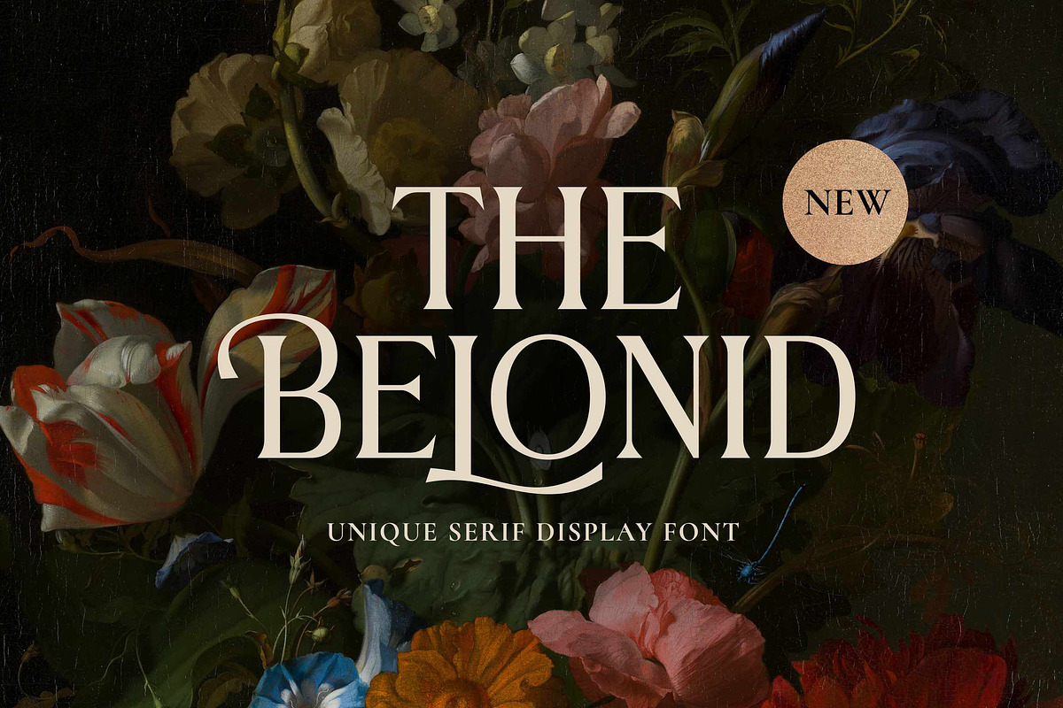 The Belonid - Classy Serif Font, a Serif Font by Imoodev (Photo 1 of 5)