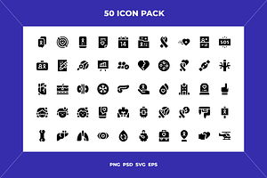 Organ donation and transplant icons, an Outline Icon by Wencory