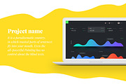 MacBook™ Mockup with a Wave, a Device Mockup by eppearance (Thumbnail 1 of 5)
