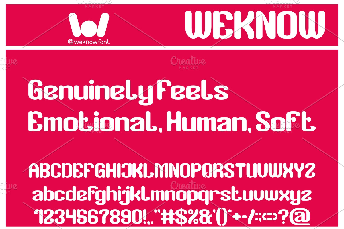 Thinker Mind font, a Font by weknow (Photo 5 of 8)