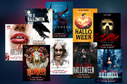Halloween Party Collection, a Flyer Template by PSD Market (Thumbnail 1 of 10)