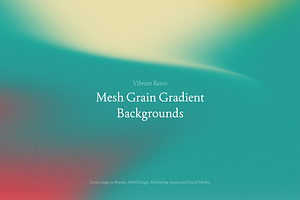 Mesh Grain Gradient Backgrounds