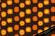 70s Crochet Seamless Digital Paper, a Pattern Graphic by Chromolume Studio (Thumbnail 4 of 15)