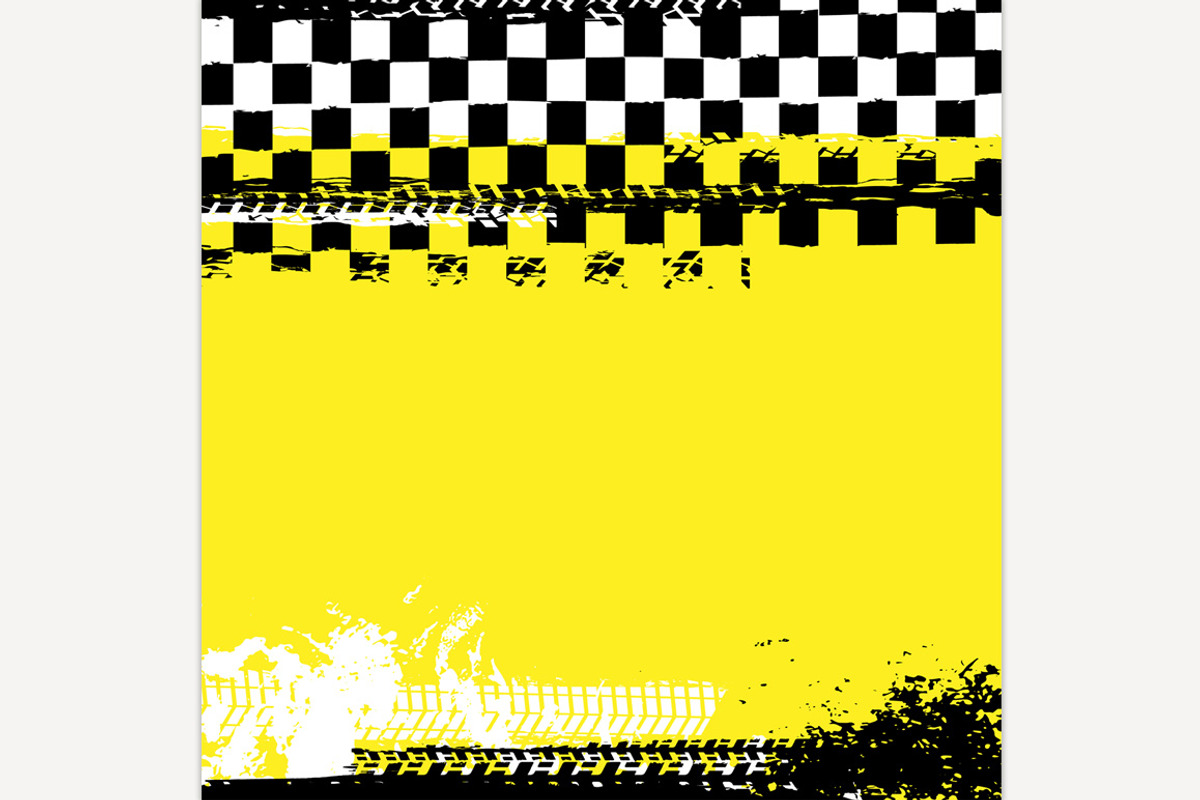 Grunge checkered racing background, a Texture Illustration by Anna's Shop