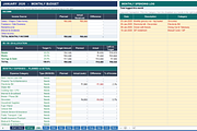 50-30-20 Monthly Budget Planner, an Email Template by Designbudy (Thumbnail 4 of 5)