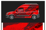 Dynamic Racing Car Wrap Design, a Person Illustration by CarWrap design (Thumbnail 1 of 4)