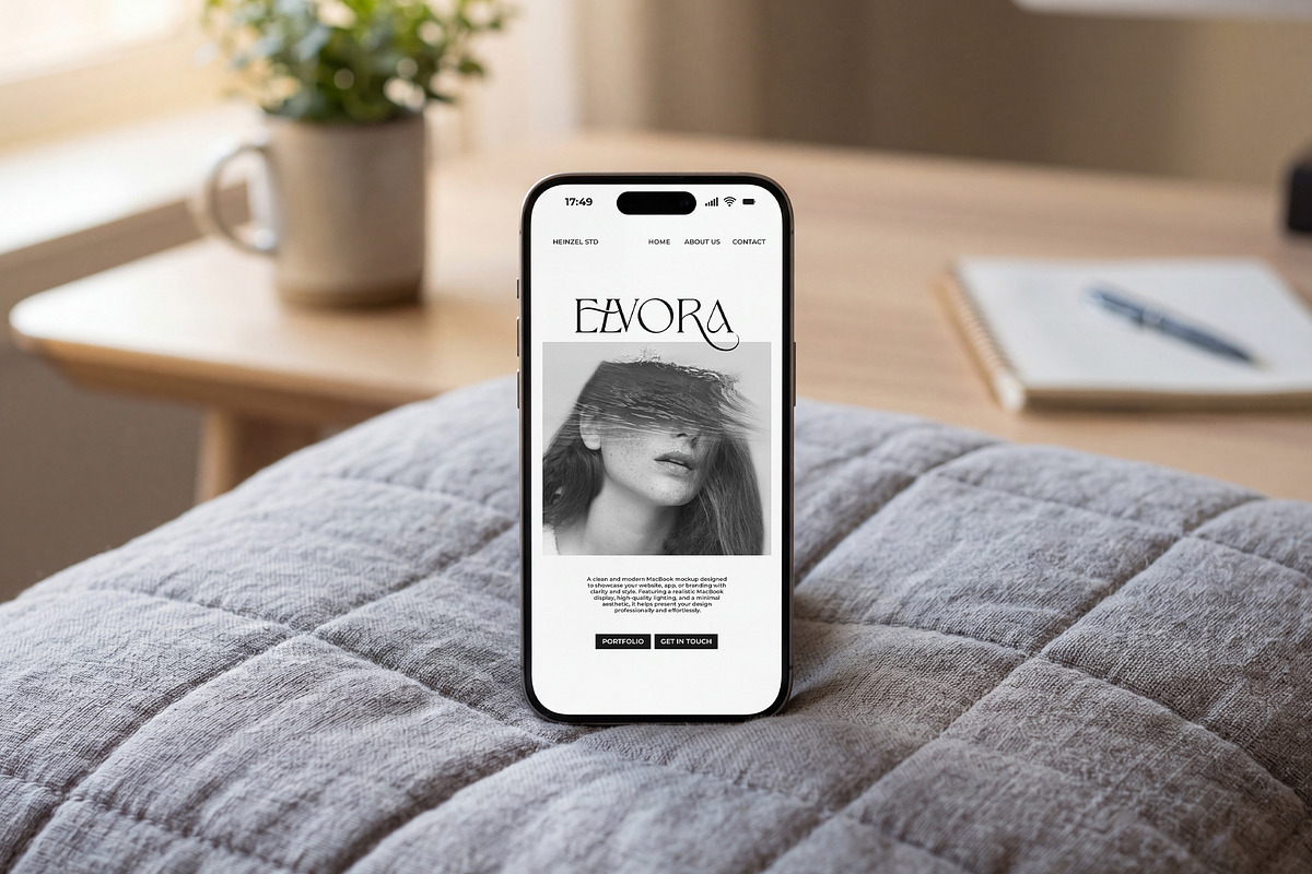 Elvora - iPhone Device Mockup Bundle, an iPhone Mockup by Heinzel Std Mockup (Photo 5 of 14)