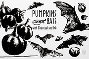 Pumpkins and Bats, an Illustration by Andrea Tardivo (Thumbnail 2 of 4)