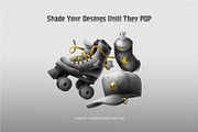 Grim Shader Procreate Brushes, a Brush Add-On by brushapes.com (Thumbnail 6 of 11)