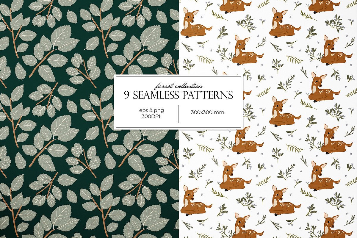 Forest Animals & Seasonal Botany, an Illustration by Ruslana Lubenets (Photo 13 of 21)