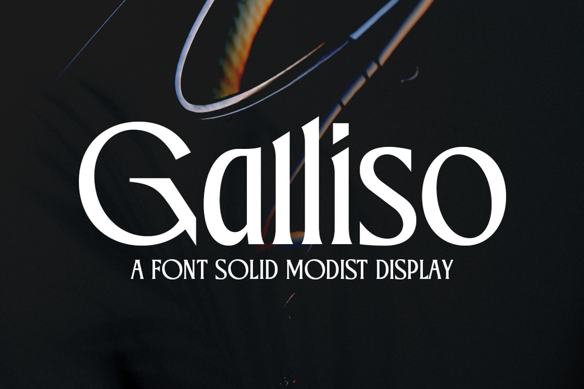 Galliso, a Serif Font by Dora Typefoundry (Photo 1 of 17)