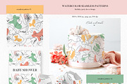 Retro Scribble Abstract pattern, a Pattern Graphic by AnnaTkachi (Thumbnail 2 of 8)