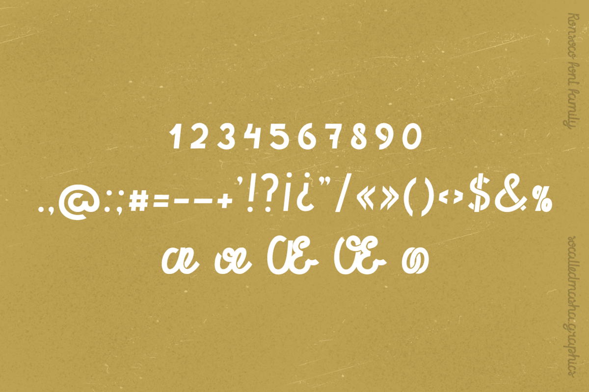 Ronsoco - playful font family, a Script Font by so.called.masha (Photo 5 of 10)