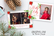 Christmas Card Template, a Card Template by Rovena Design (Thumbnail 2 of 2)
