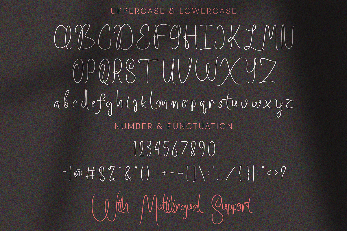 The Simeta – Handwritten Script Font, a Script Font by Imiftype Studio (Photo 6 of 7)