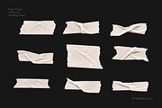 Beige Paper Adhesive Masking Tapes, a Texture Graphic by Ksuview (Thumbnail 10 of 11)