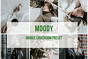 Lightroom Mobile Preset Moody, a Preset Add-On by 4presets (Thumbnail 1 of 6)
