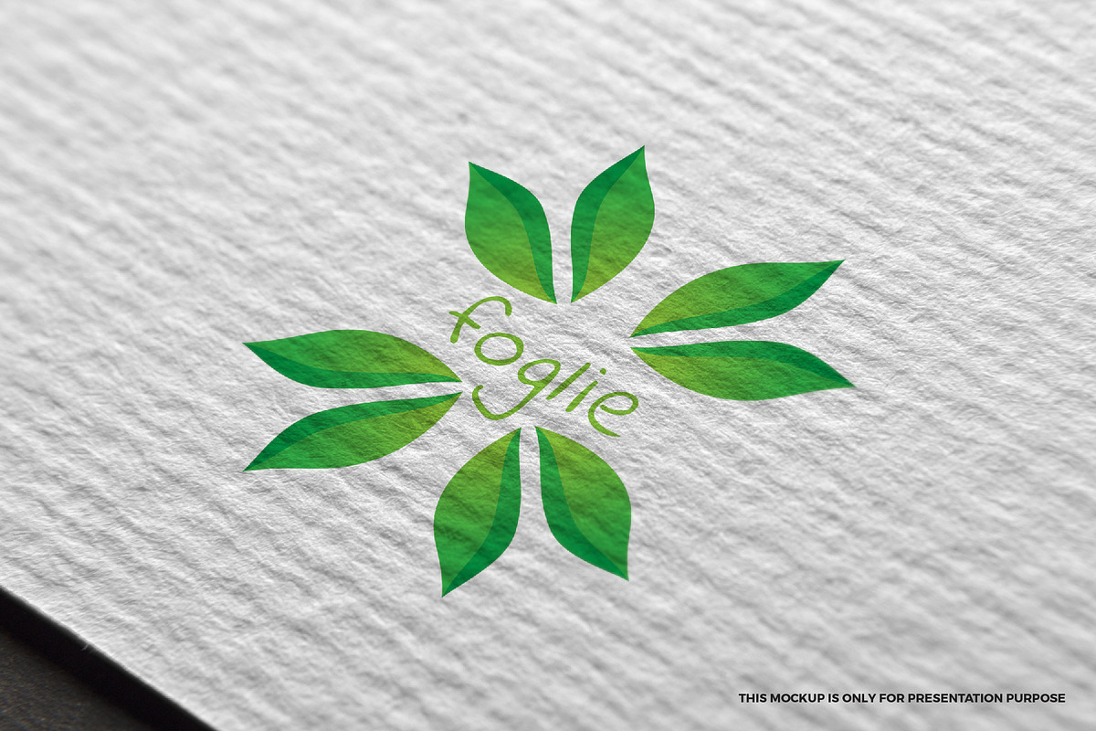 Foglie logos, a Branding & Logo Template by MuzaInspires (Photo 4 of 6)