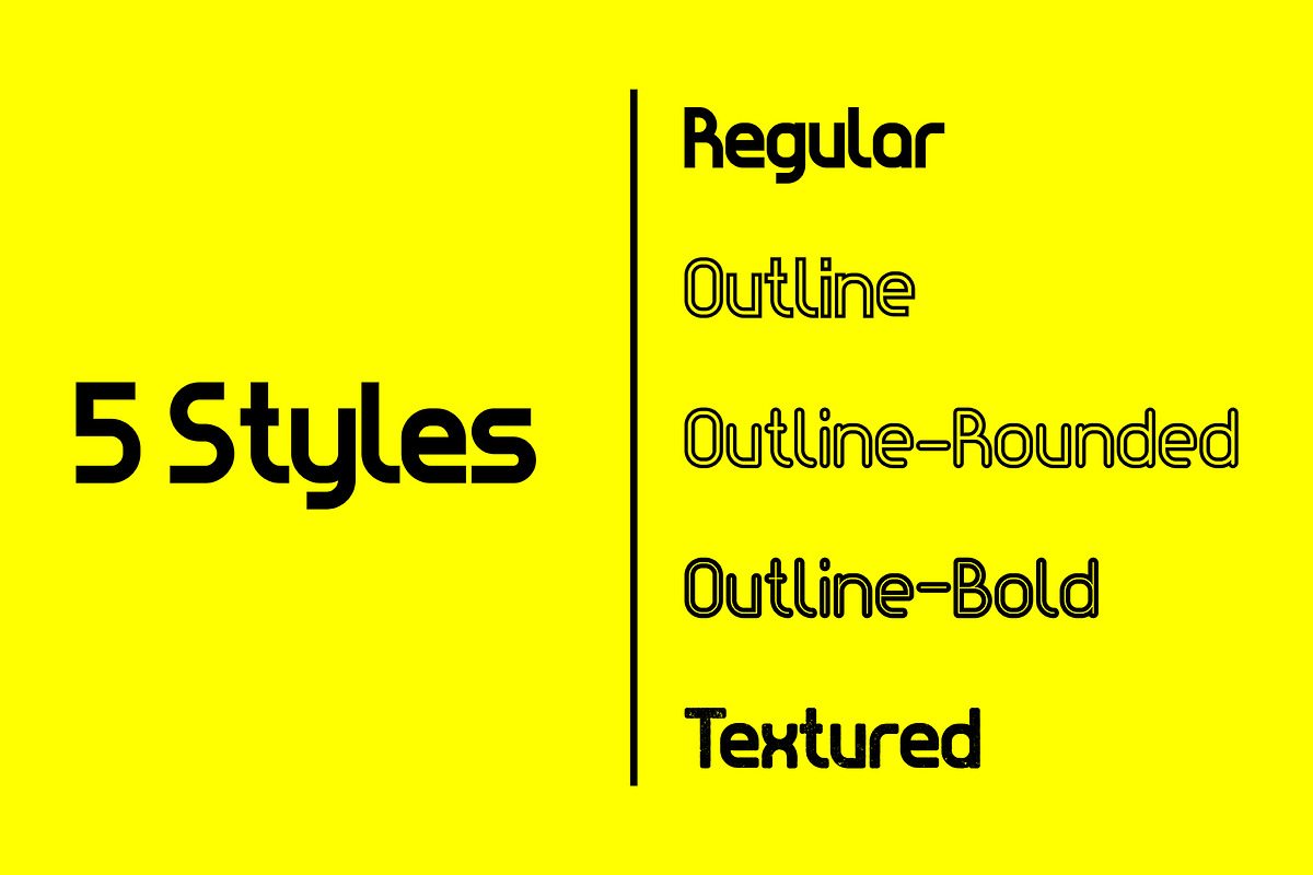 Evo - Sans & Decorative Typeface preview 2