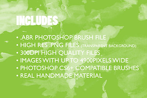 12 Awesome HandmadePhotoshop Brushes