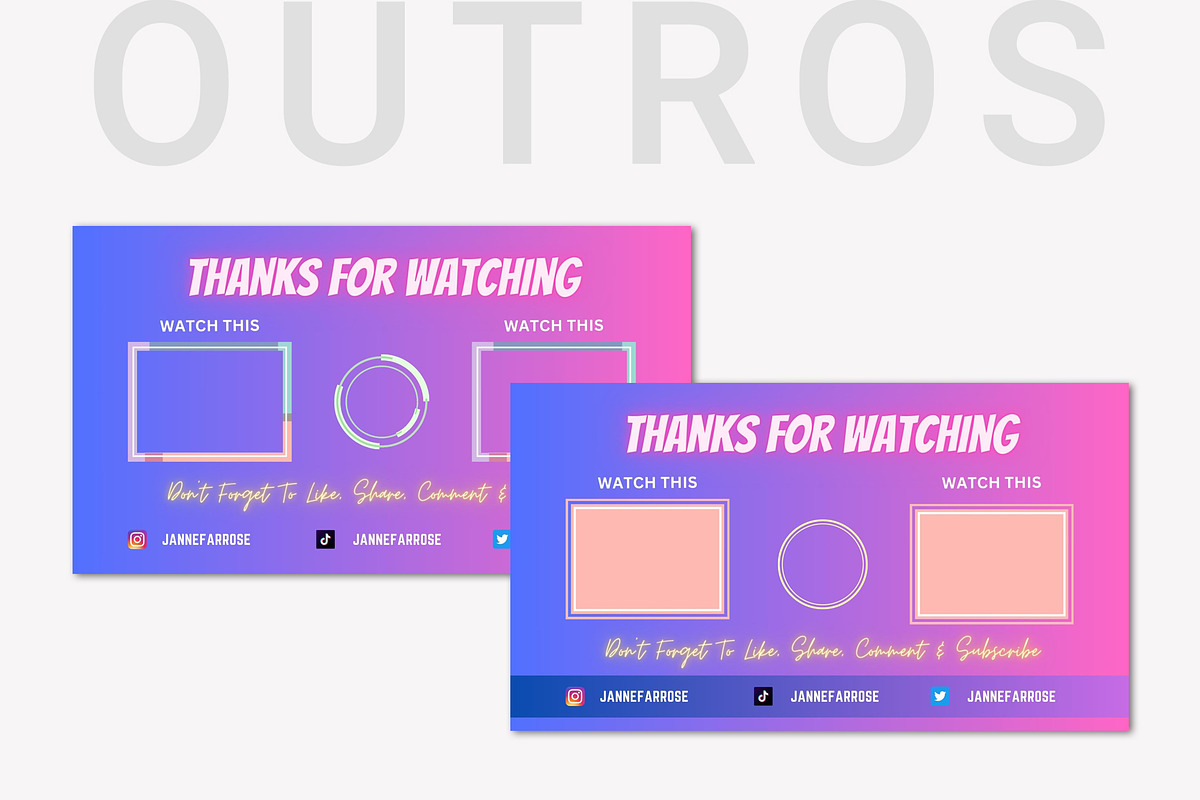YouTube Brand Kit, Thumbnail | Canva, a Social Media Template by TheBrightGrap (Photo 5 of 7)