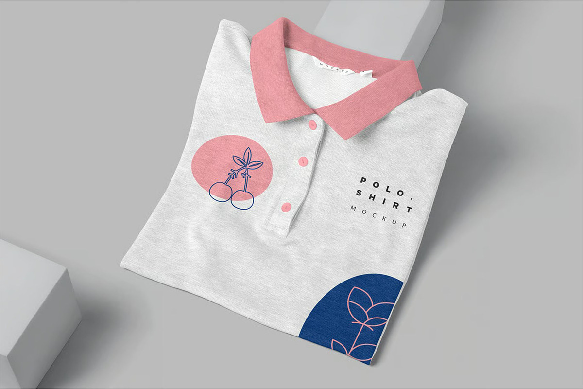 Polo Shirt Mockup, a Shirt Mockup by megostudi0 (Photo 4 of 7)