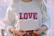 Rhinestone LOVE Valentine PNG, an Illustration by designcity5 (Thumbnail 8 of 8)