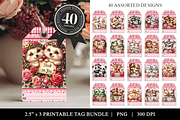 Valentine Printable Gift Tag Bundle, a Stationery Template by Bijou Bay (Thumbnail 2 of 2)