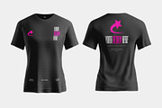 Women's T-Shirt Mockup, a Shirt Mockup by SLAB! Design (Thumbnail 4 of 4)