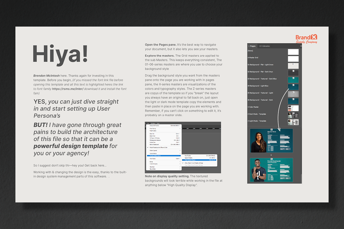 Agenzia I User Persona Template +, a Branding & Logo Template by Brand_x Supply Co. (Photo 19 of 22)