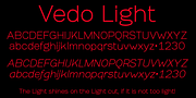 Vedo, a Sans Serif Font by Wiescher-Design (Thumbnail 7 of 8)