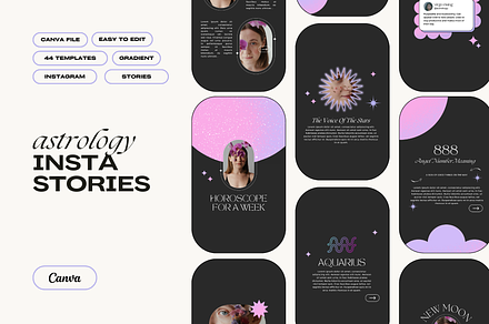 Astrology Instagram Story Template