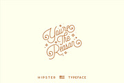 Hipster Style - Stylish Font Duo, a Script Font by Kaligra.co (Thumbnail 5 of 17)