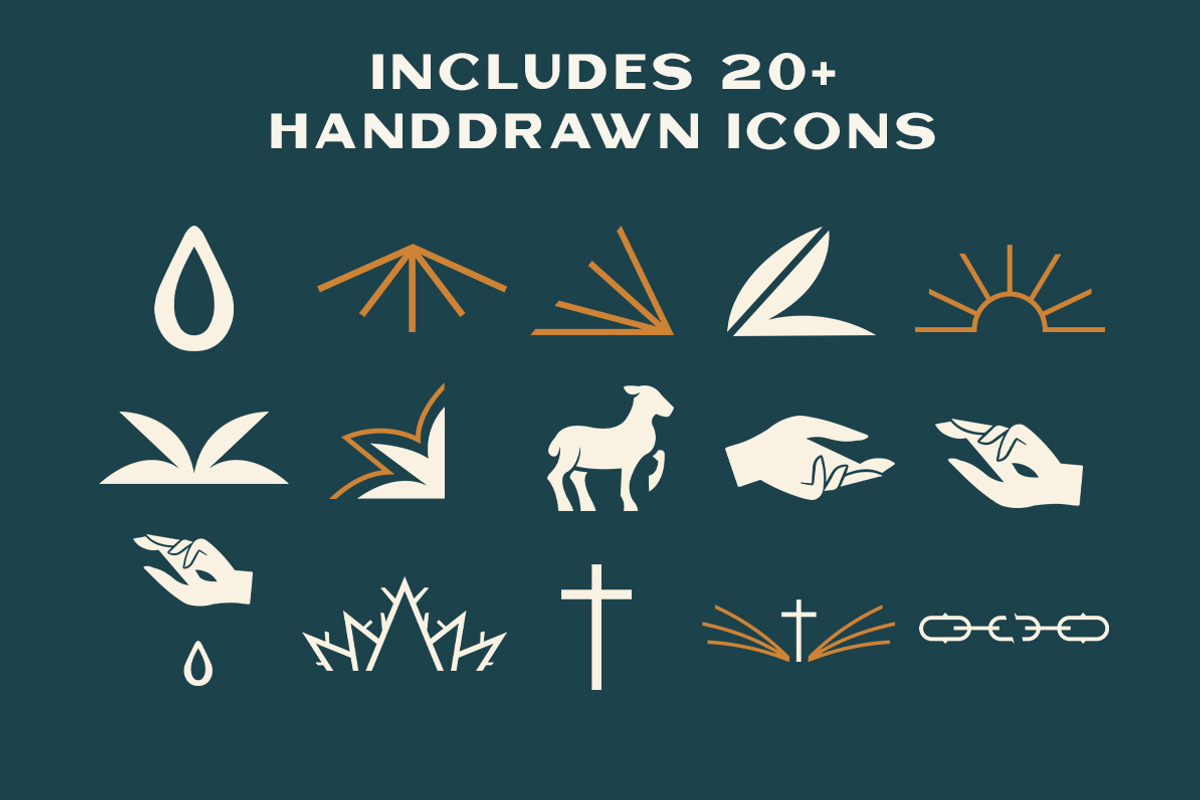 Church Easter Icons and Event Design, a Graphic by Blue River Studio (Photo 5 of 5)