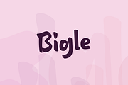 Bigle - Casual Typeface, a Handwritten Font by Aantebas (Thumbnail 1 of 6)
