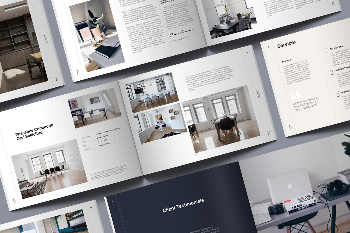 Kreatype Project Portfolio, a Brochure Template by Kreatype Studio (Photo 4 of 11)