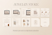 Jewelry Instagram Templates | CANVA, a Social Media Template by Wildnun Studio (Thumbnail 13 of 26)
