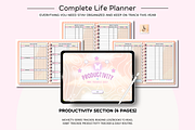 Yellow Pastel Digital Planner, a Stationery Template by Tas Creative Studio (Thumbnail 6 of 9)