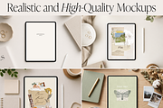 10 Canva iPad Mockups, an iPad Mockup by Asha Glenn Design Studio (Thumbnail 3 of 9)