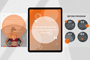 Fitness workout program template., a Magazine Template by Handy Template (Thumbnail 8 of 10)