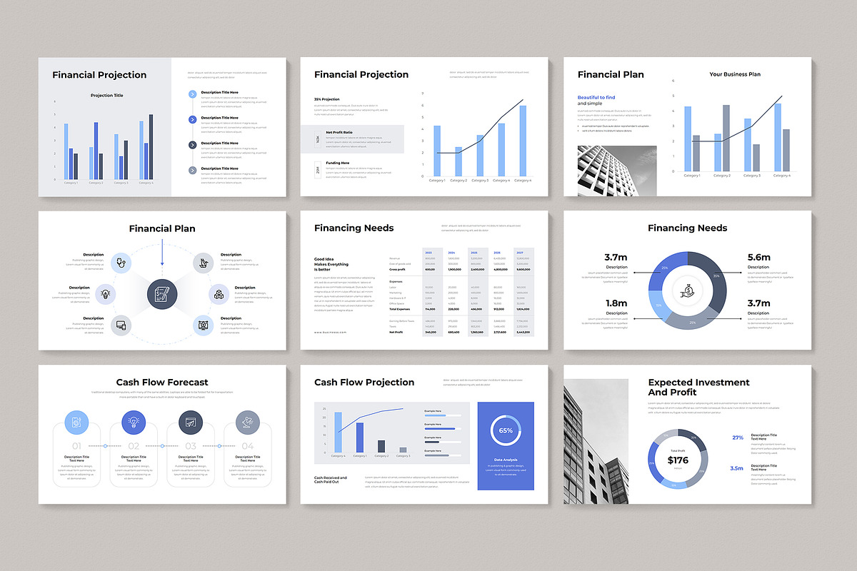Pitch-Deck Presentation Template, a Presentation Template by GenerousArt (Photo 22 of 38)