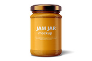 Jam Jar Mockup, a Product Mockup by Designbuys (Thumbnail 2 of 2)