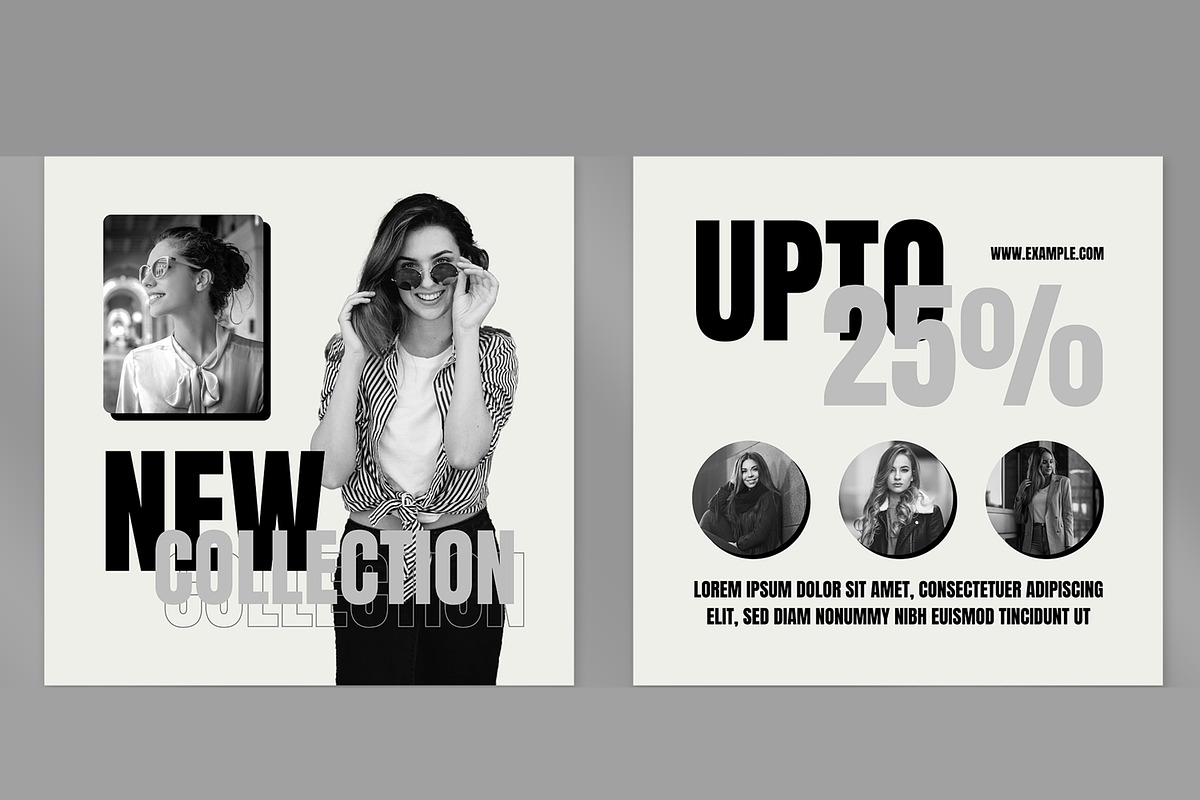 Fashion Social Media Post Layout, a Social Media Template by ContestDesign (Photo 2 of 4)